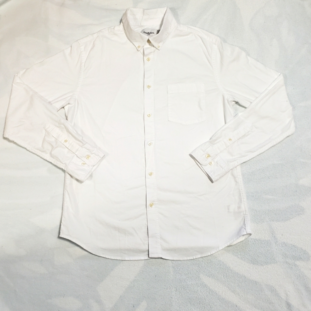 Goodfellow & Co Slim Fit Stretch Long Sleeve Button Down Northrop Shirt